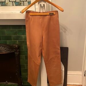 “DANIER” leather pants - vintage- size 8
